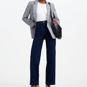 Madewell the Emmett wide leg Jean, New, size 30 dark wash